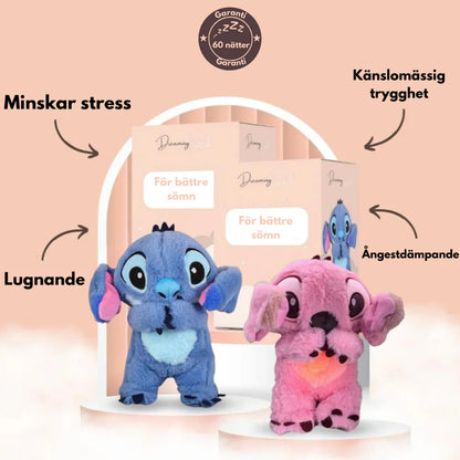 Trendande Koala & Stitch med lugnande andetag och hjärtslag